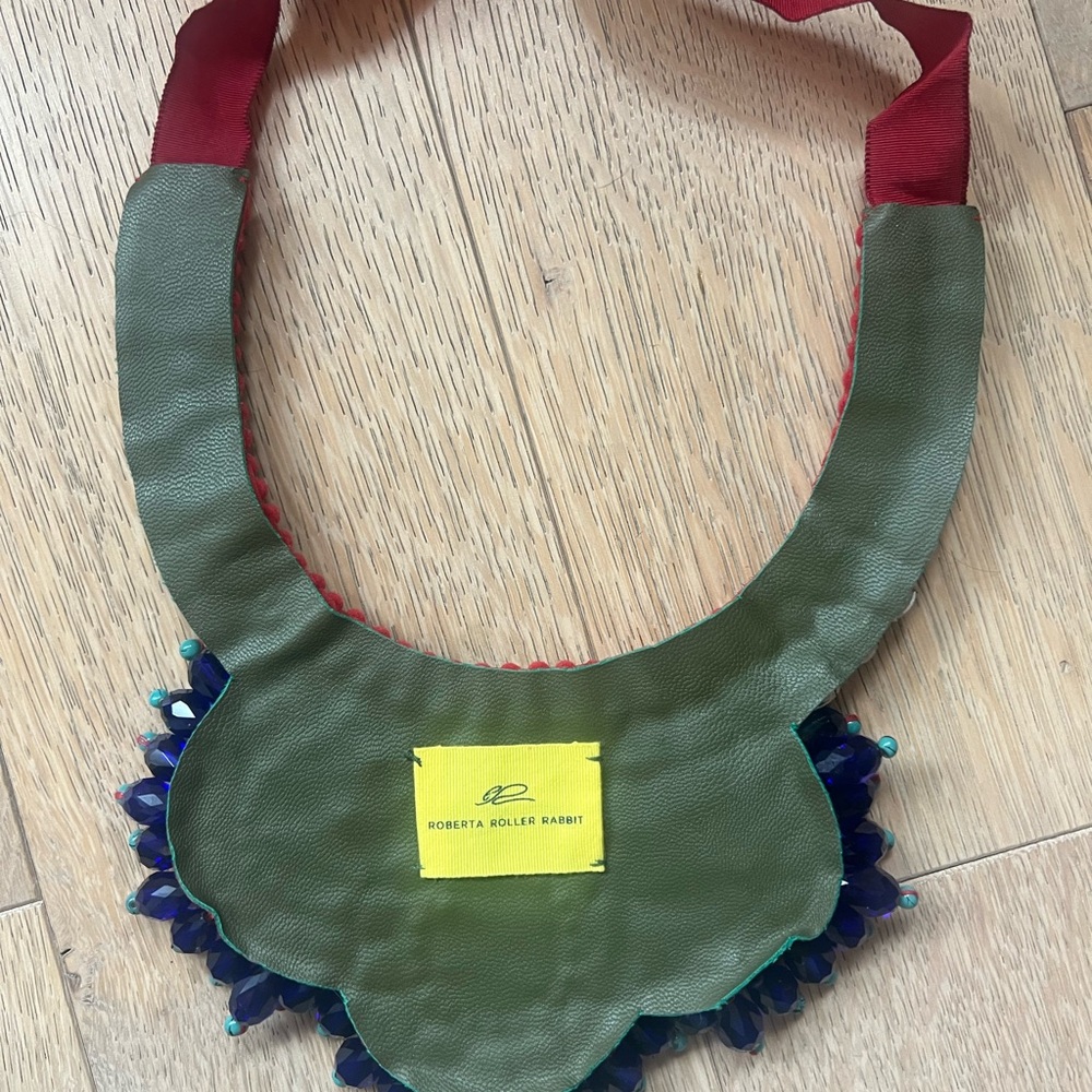 Roberta Roller Rabbit Bib Necklace - Picture 4 of 5